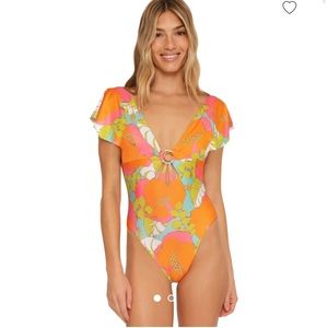 Trina Turk Women's Playa De Flor Maillot Swimsuit